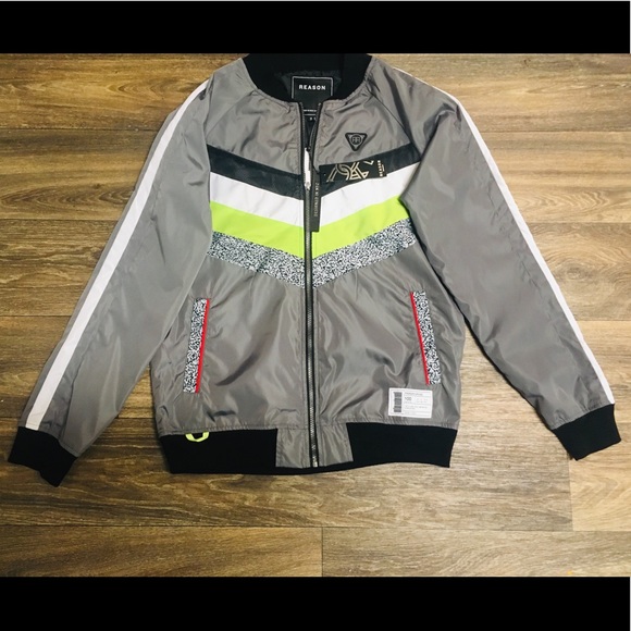 REASON| Gray Lightweight Sneaker Jacket - Picture 1 of 10